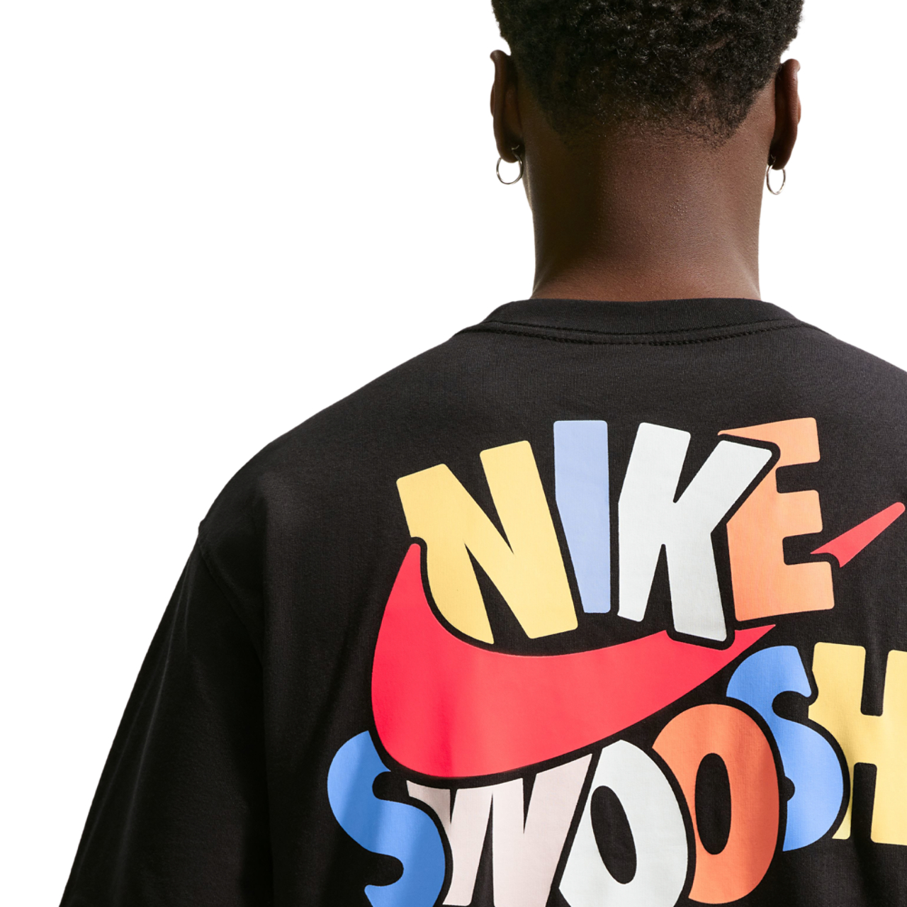 Nike NSW M90 Short Sleeve Swoosh World T-shirt Image 2 of 2. Tap to open photo gallery.