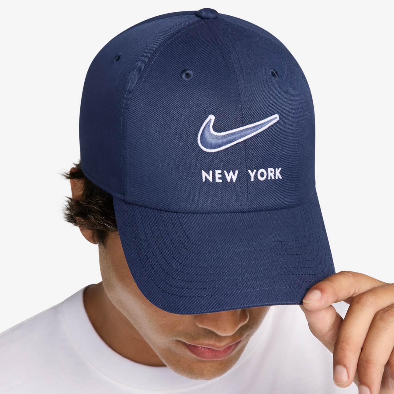 Nike New York Club Colorblock City Cap Image 4 of 6. Tap to open photo gallery.