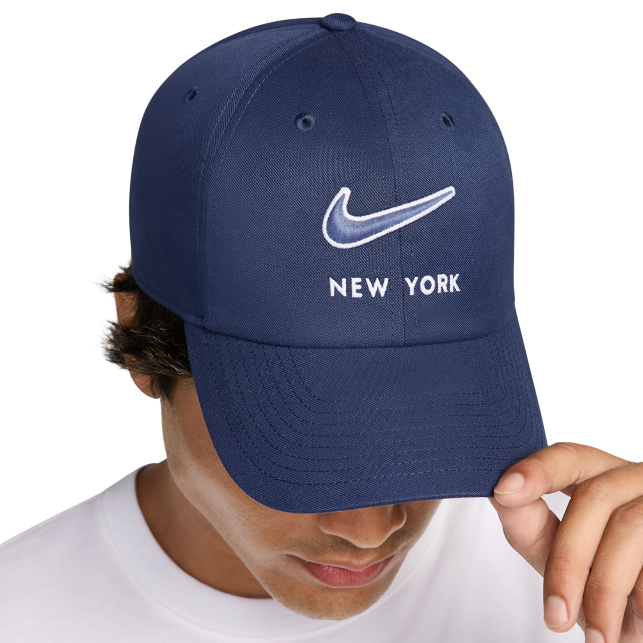 Nike New York Club Colorblock City Cap Image 4 of 6. Tap to open photo gallery.