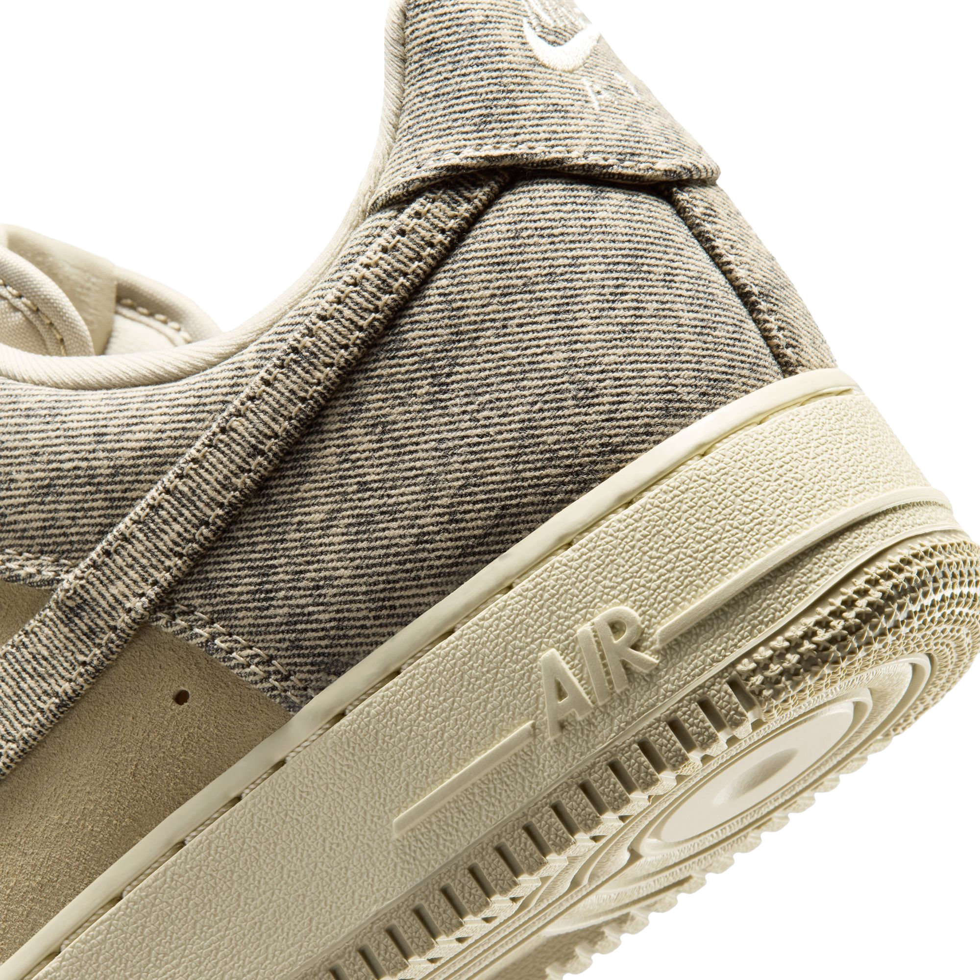 Nike Air Force 1 Low LE - Tan/Silver/Tan - Image 7