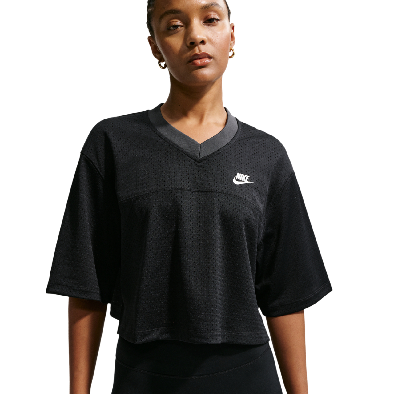 Nike NSW Heritage Festival Crop Mesh Jersey - Women's | Foot Locker