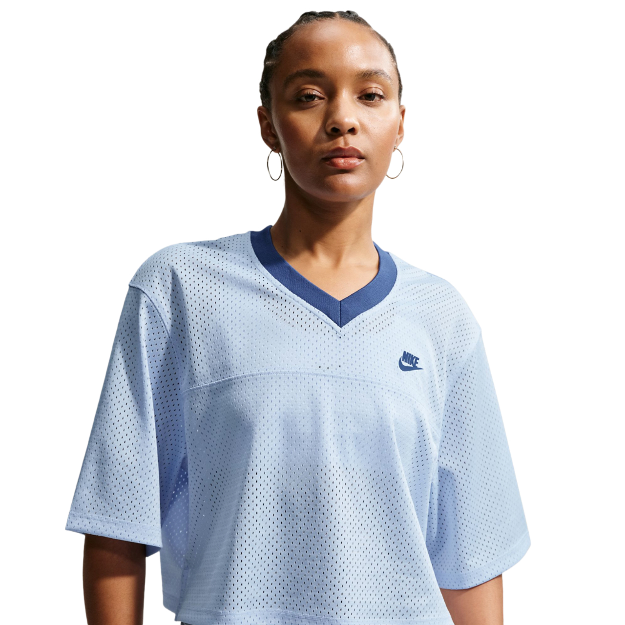 Nike NSW Heritage Festival Crop Mesh Jersey - Women's | Foot Locker