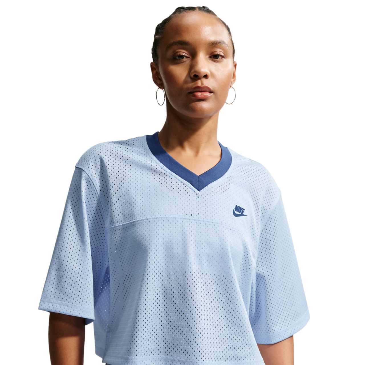 Nike NSW Heritage Festival Crop Mesh Jersey - Women's | Foot Locker