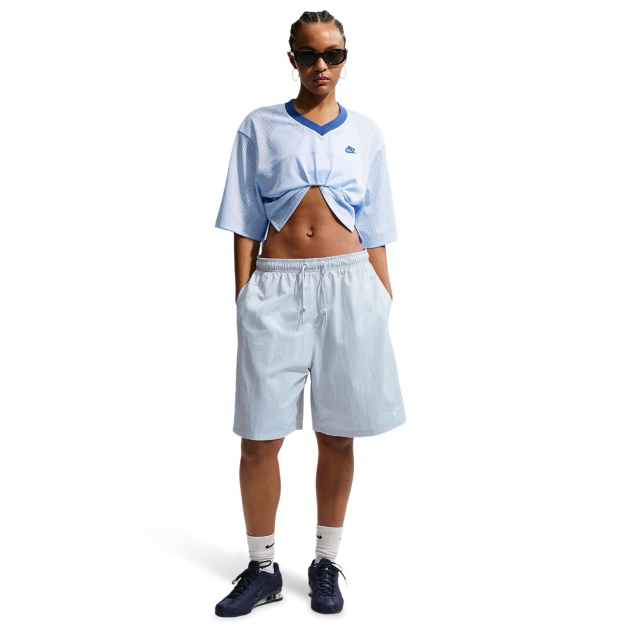 Nike NSW Heritage Festival Crop Mesh Jersey - Women's | Foot Locker