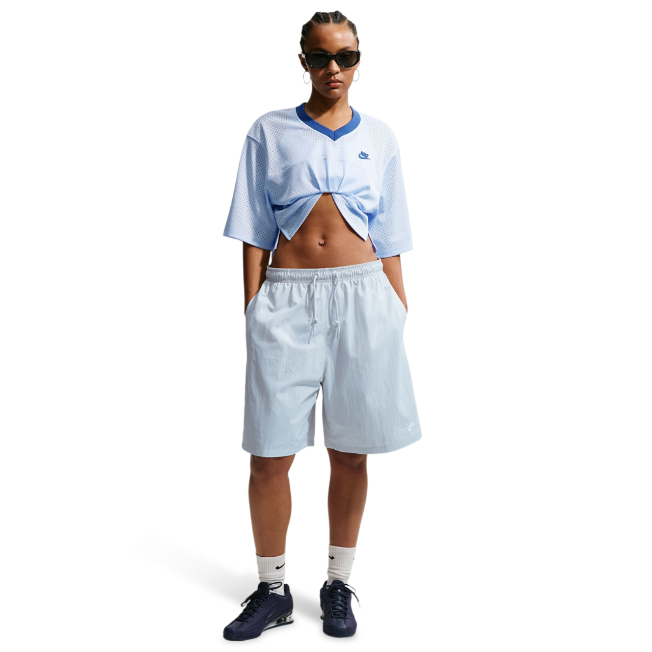 Nike NSW Heritage Festival Crop Mesh Jersey - Women's | Foot Locker