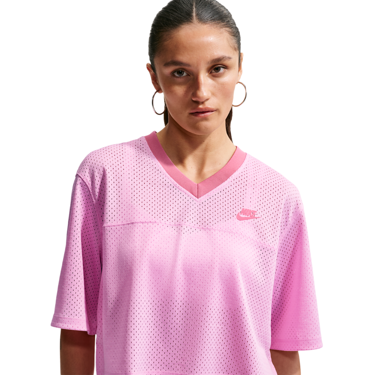 Nike NSW Heritage Festival Crop Mesh Jersey - Women's | Foot Locker