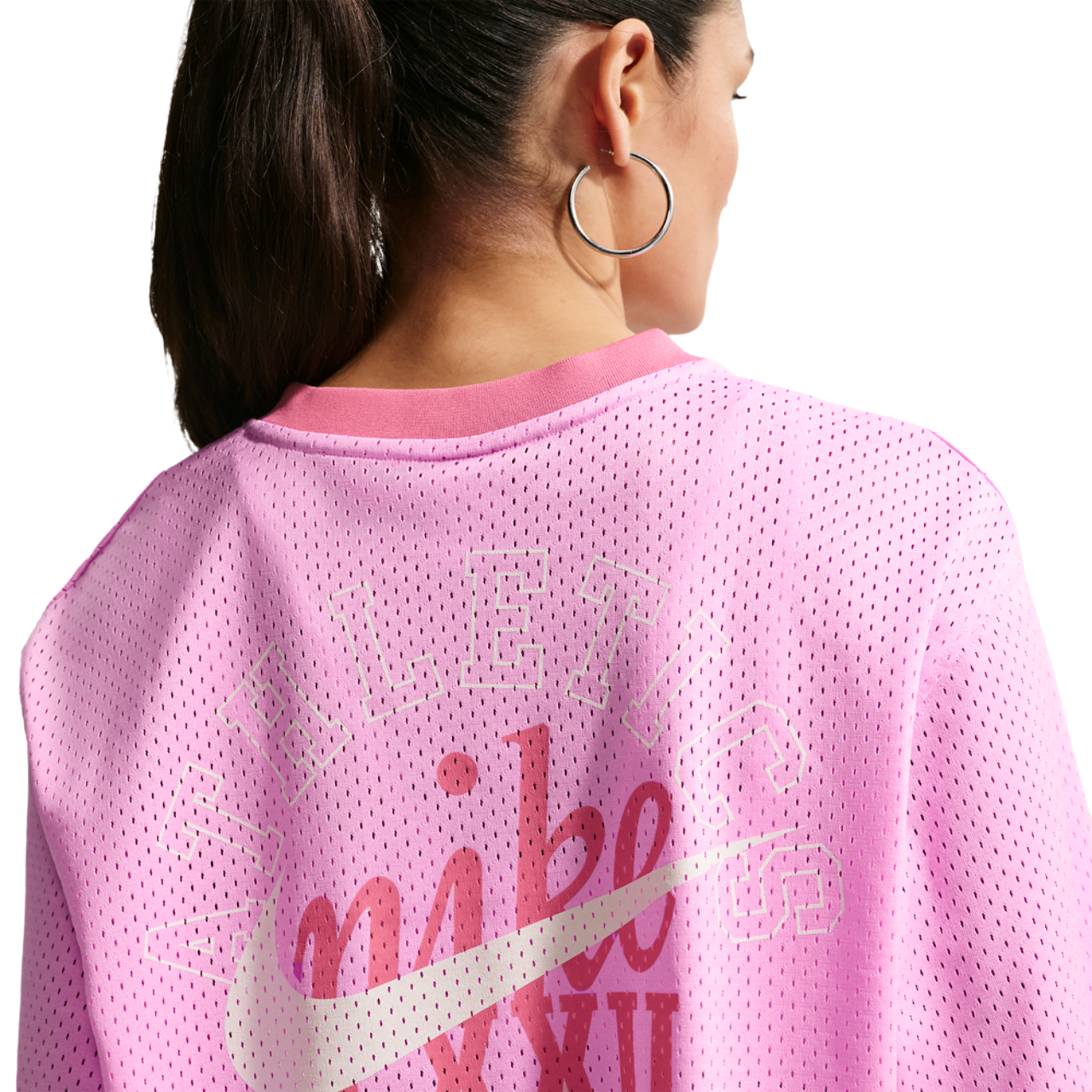 Nike NSW Heritage Festival Crop Mesh Jersey - Women's | Foot Locker