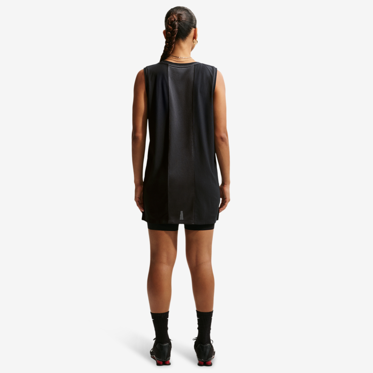 Nike NSW Heritage Festival Jersey Dress Image 4 of 4. Tap to open photo gallery.