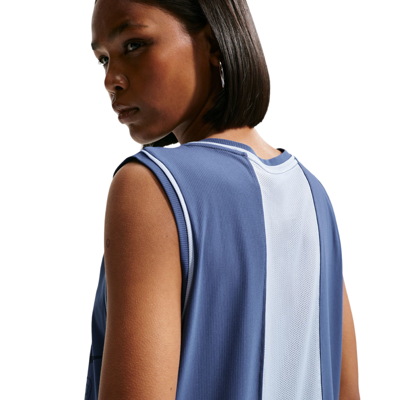 Nike Loose Heritage Jersey Dress - Blue