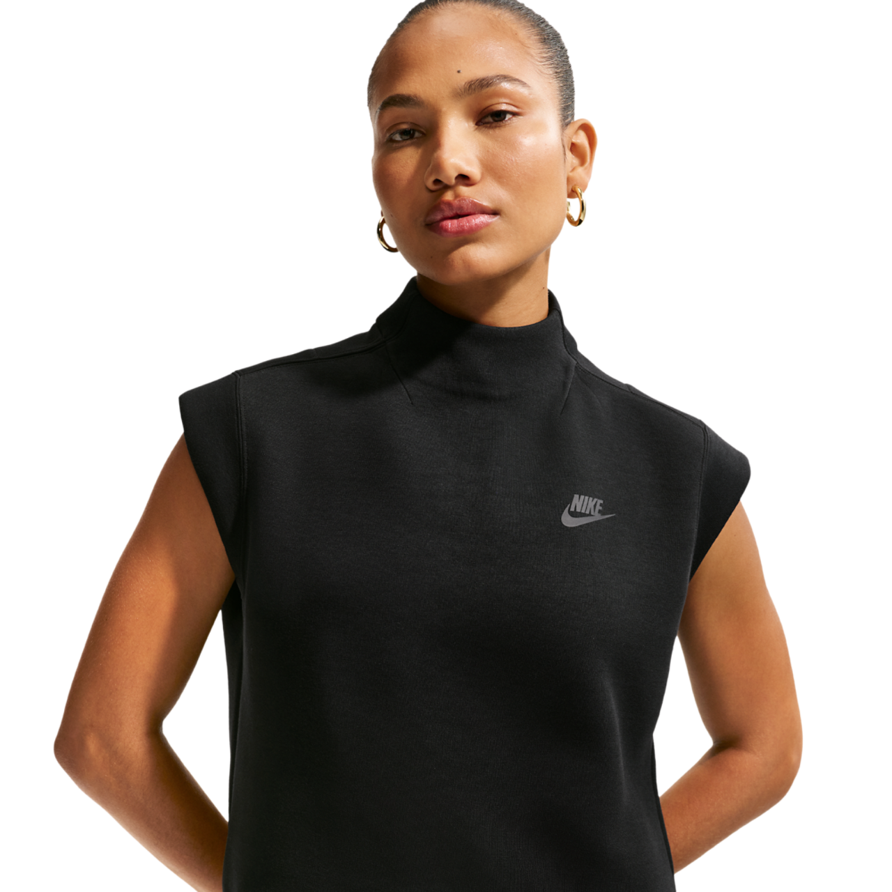 Nike NSW Tech Fleece SS Top Image 1 of 4. Tap to open photo gallery.