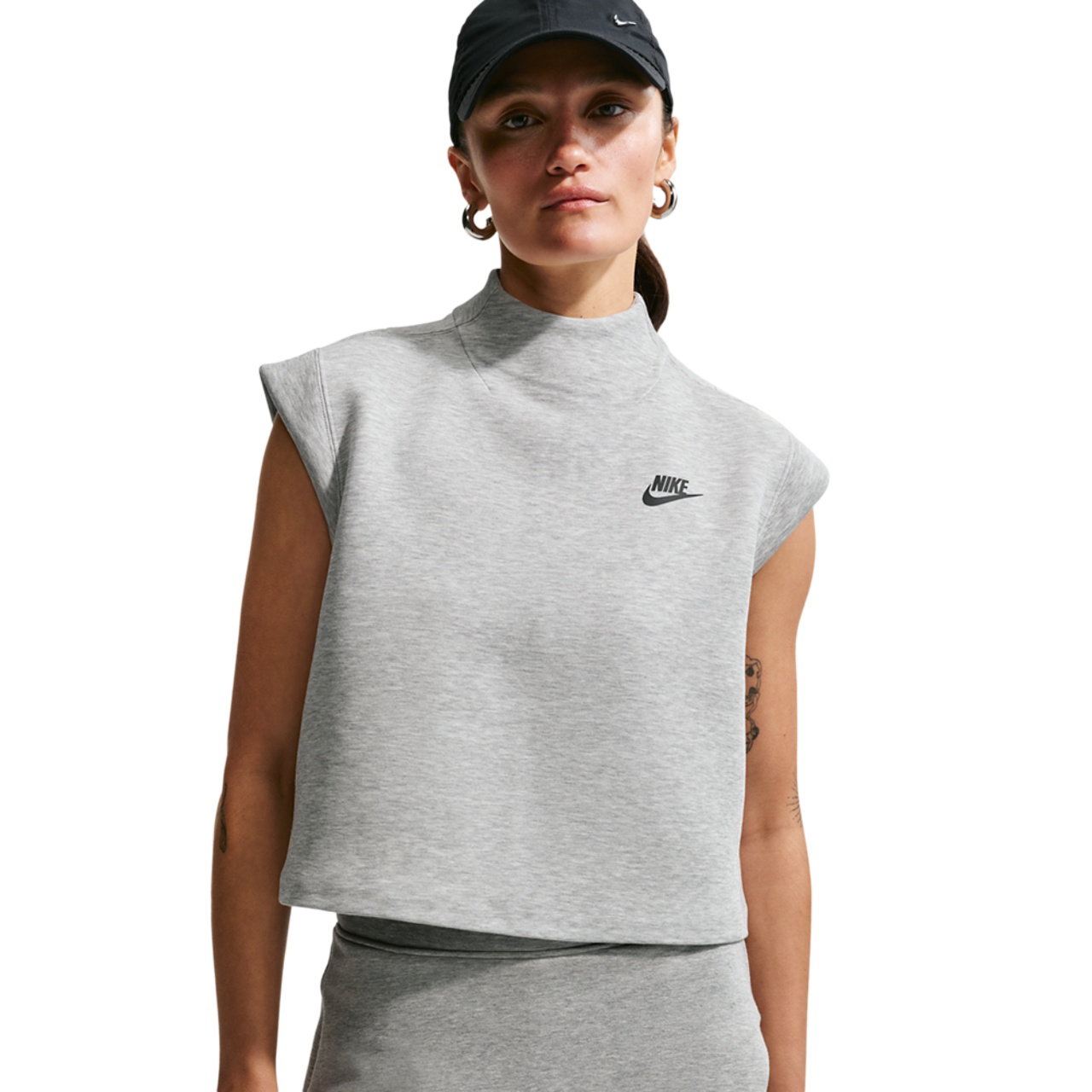 Nike NSW Tech Fleece SS Top Image 1 of 4. Tap to open photo gallery.