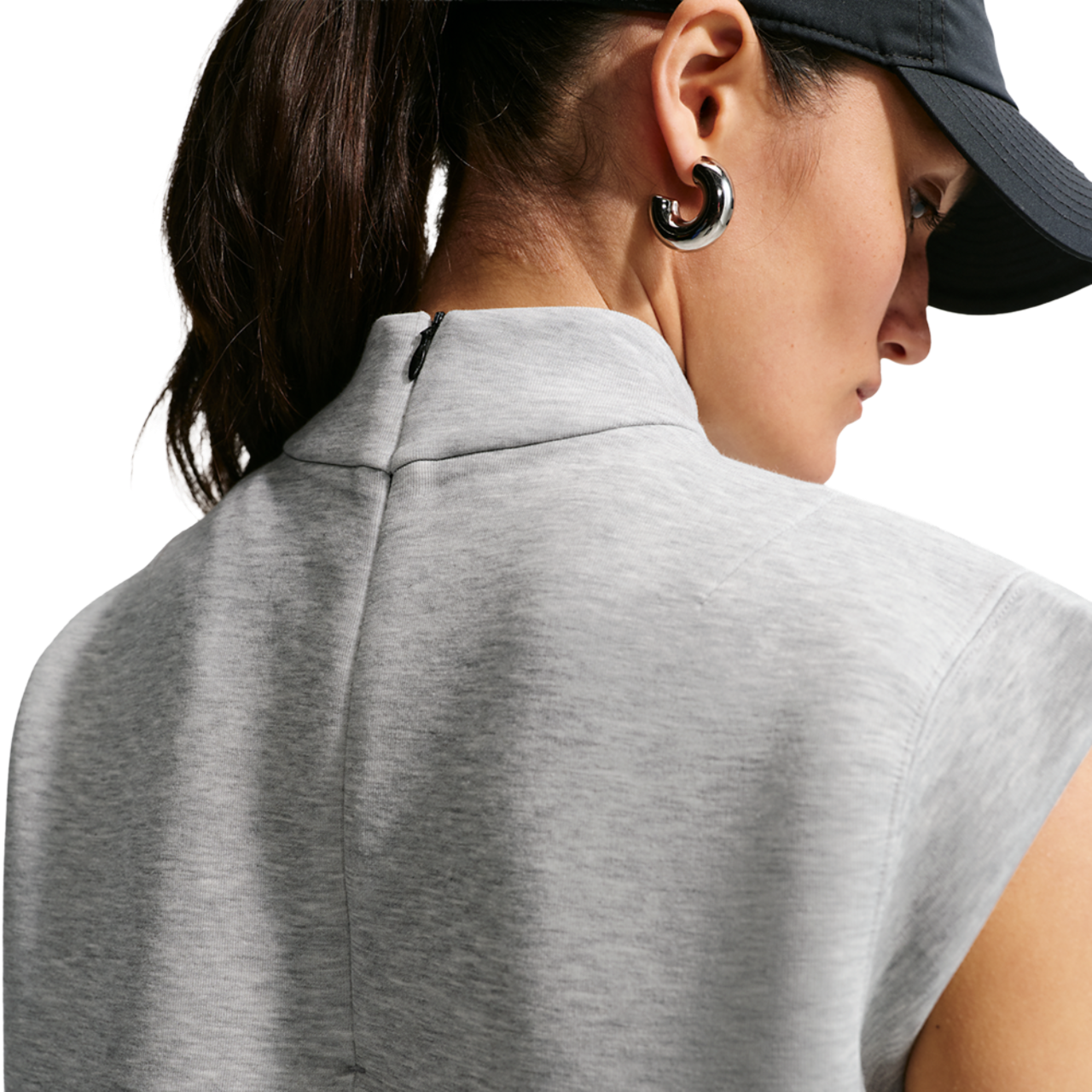 Nike NSW Tech Fleece SS Top Image 2 of 4. Tap to open photo gallery.