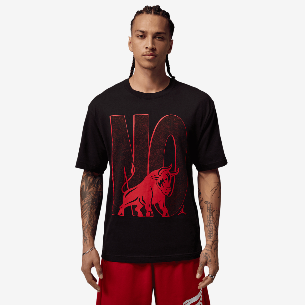 Jordan Brooklyn Toro Graphic Short Sleeve Crew Image 1 of 5. Tap to open photo gallery.