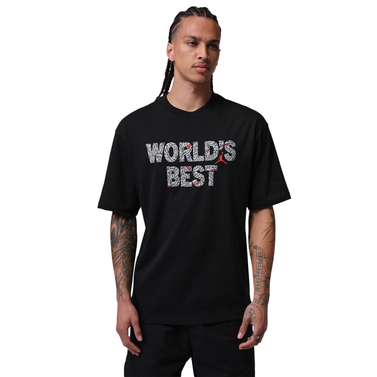 Jordan Brooklyn Best Graphic Short Sleeve Crew Image 1 of 2. Tap to open photo gallery.