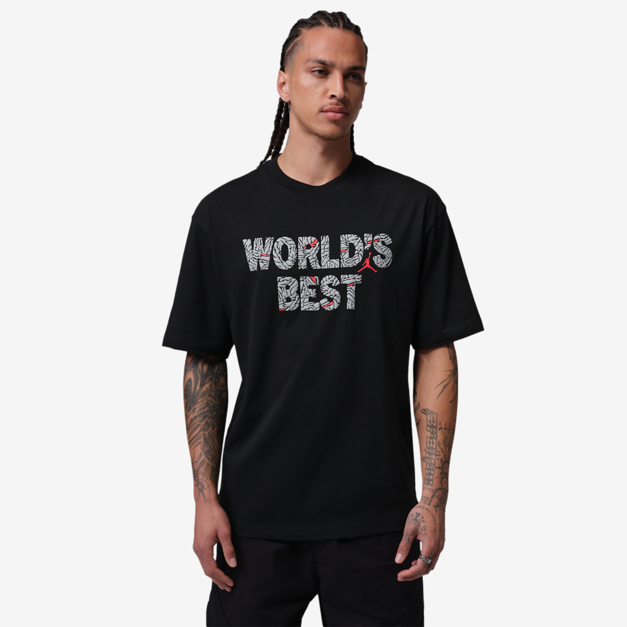 Jordan Brooklyn Best Graphic Short Sleeve Crew Image 1 of 2. Tap to open photo gallery.