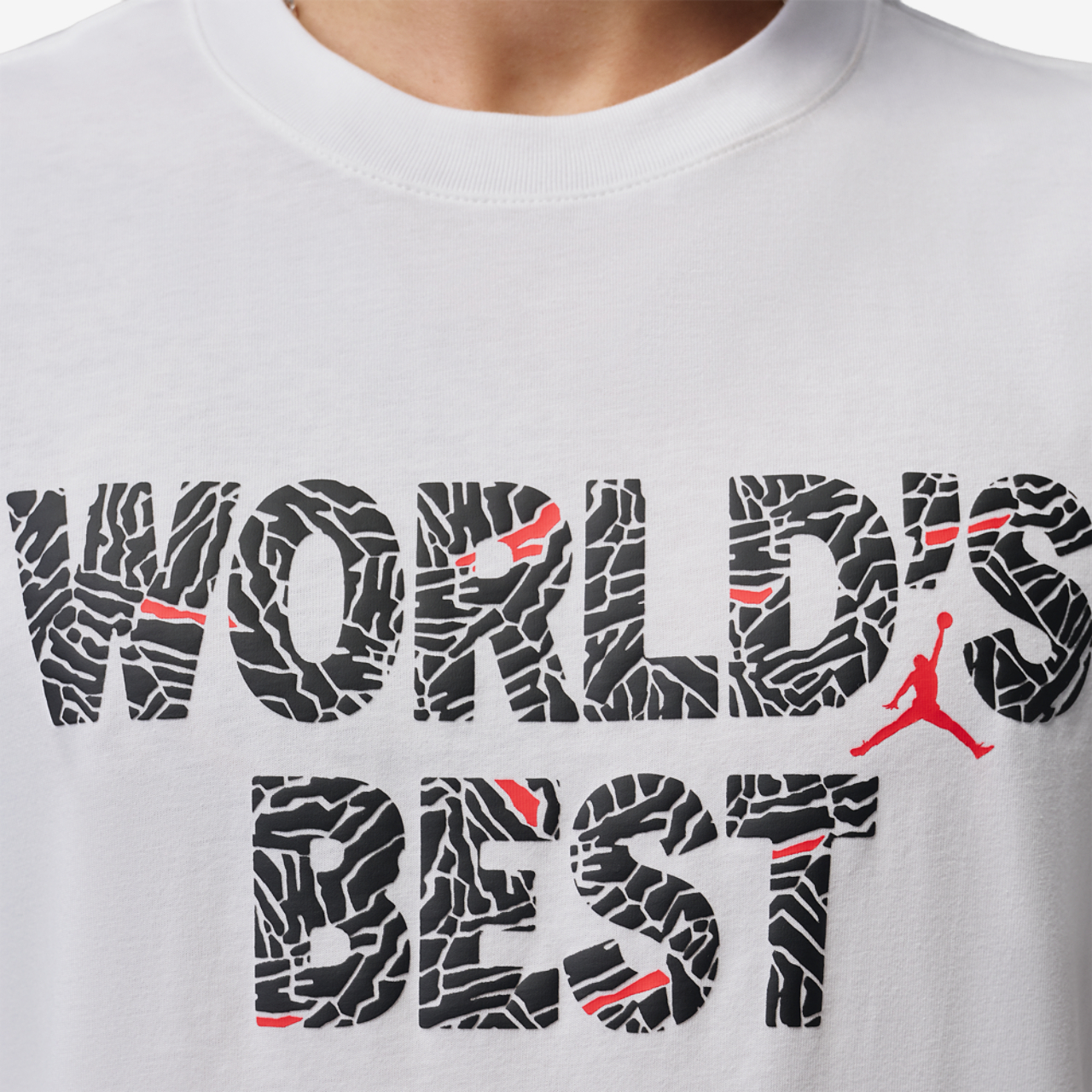 Jordan Brooklyn Best Graphic Short Sleeve Crew Image 3 of 5. Tap to open photo gallery.