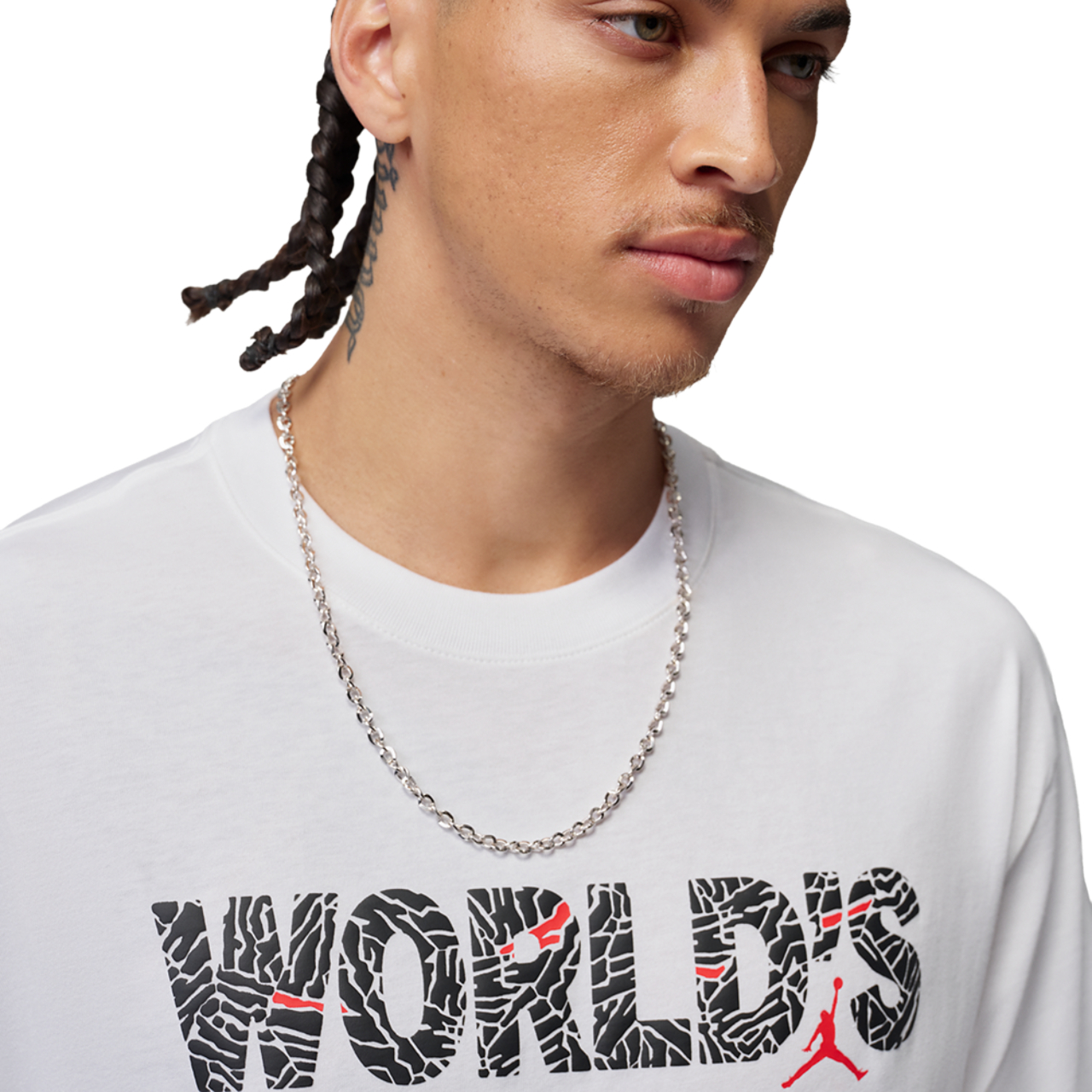 Jordan Brooklyn Best Graphic Short Sleeve Crew Image 4 of 5. Tap to open photo gallery.
