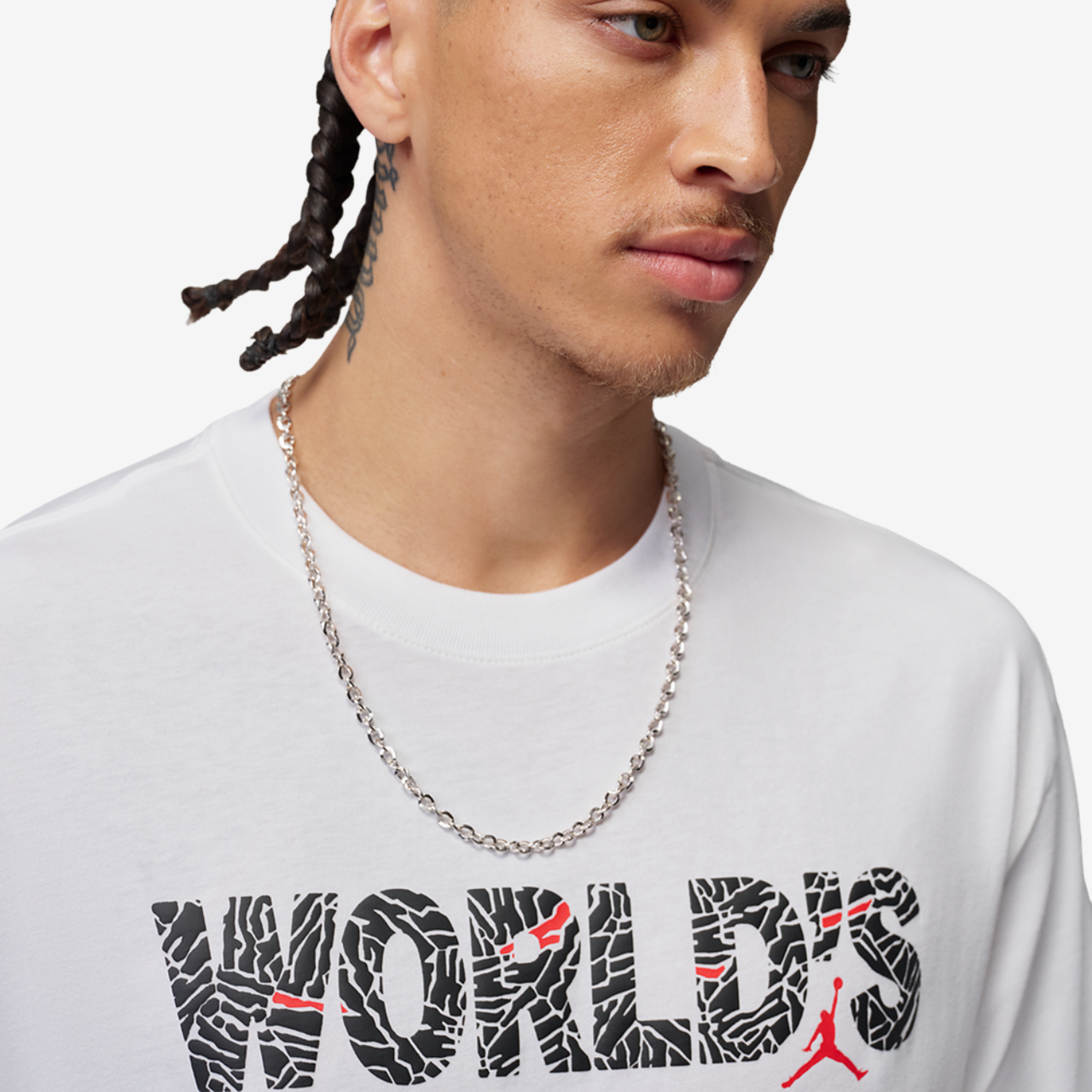 Jordan Brooklyn Best Graphic Short Sleeve Crew Image 4 of 5. Tap to open photo gallery.