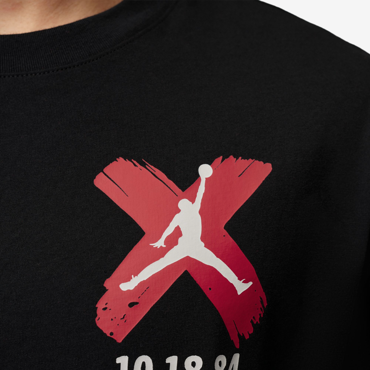 Jordan Brooklyn Banned Graphic Short Sleeve Crew Image 1 of 4. Tap to open photo gallery.