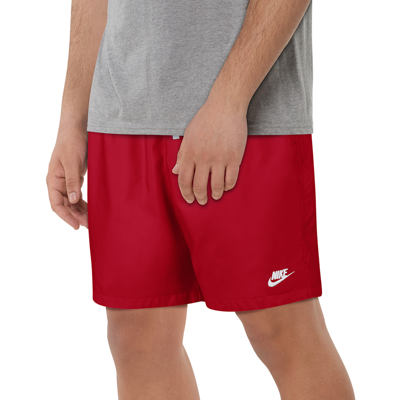 Nike Club Essentials Woven Flow Shorts Image 4 of 6. Tap to open photo gallery.