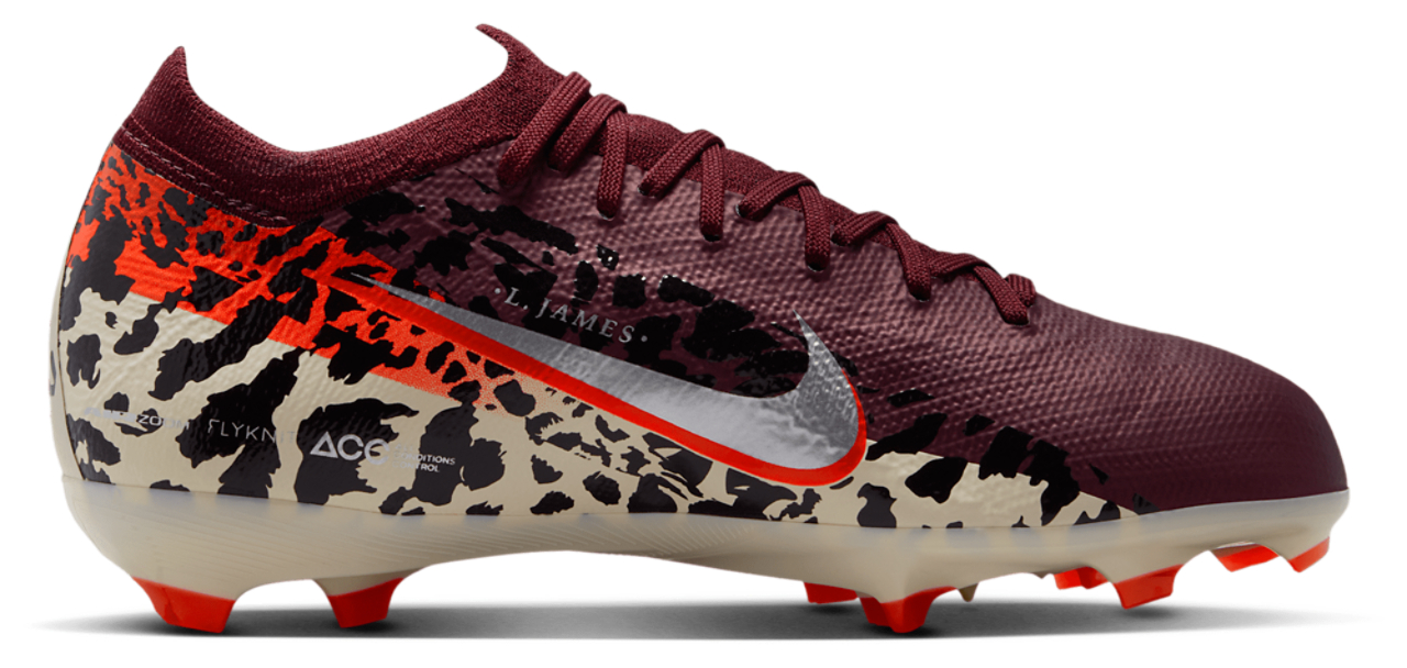 Nike JR ZM Vapor 16 Pro FG Image 1 of 5. Tap to open photo gallery.
