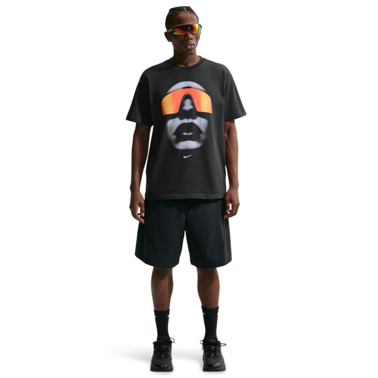 Nike NSW M90 Short Sleeve T-Shirt Image 3 of 4. Tap to open photo gallery.