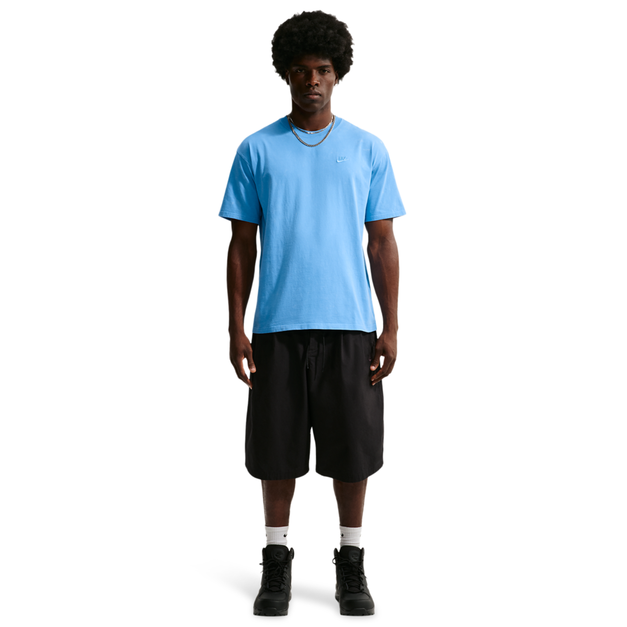 Nike NSW SS Max 90 Tee CWash Image 3 of 4. Tap to open photo gallery.