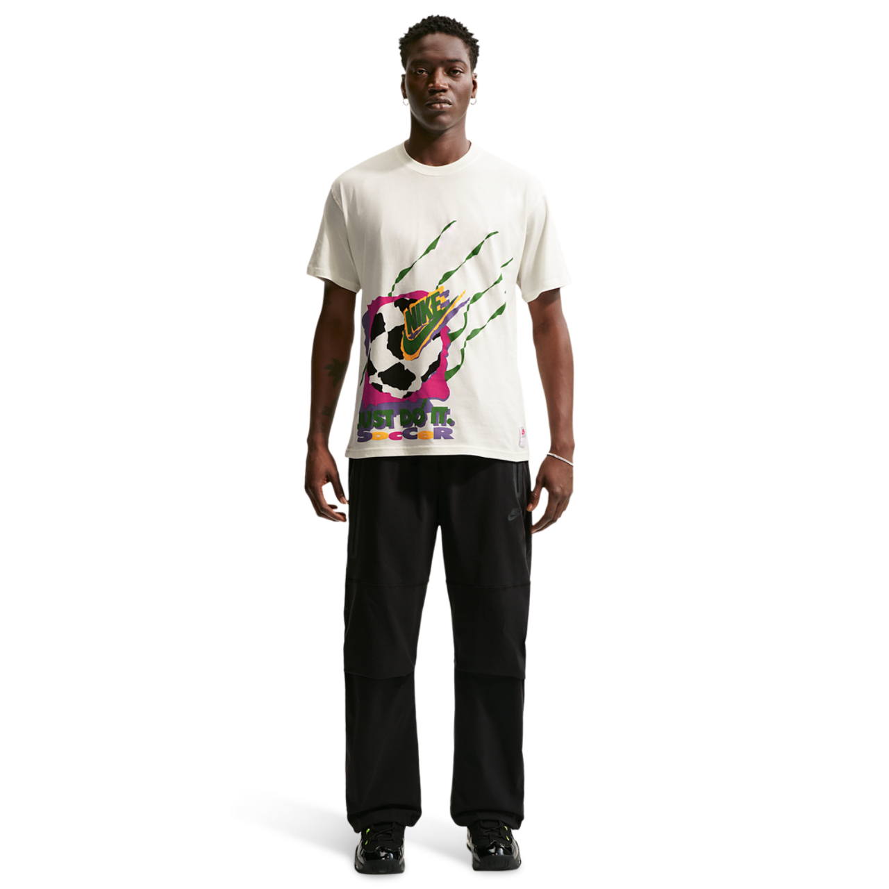 Nike NSW SS Max 90 Tee Dnar 7 Image 3 of 4. Tap to open photo gallery.