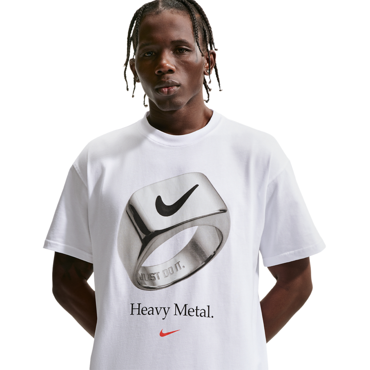 Nike NSW SS Max 90 Tee Hm Image 1 of 4. Tap to open photo gallery.