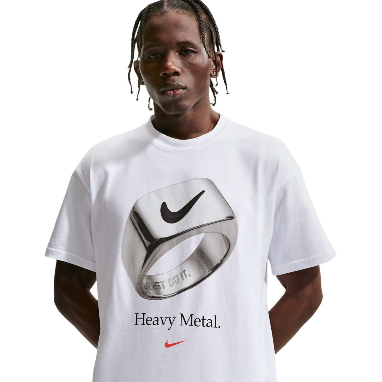 Nike NSW SS Max 90 Tee Hm Image 1 of 4. Tap to open photo gallery.