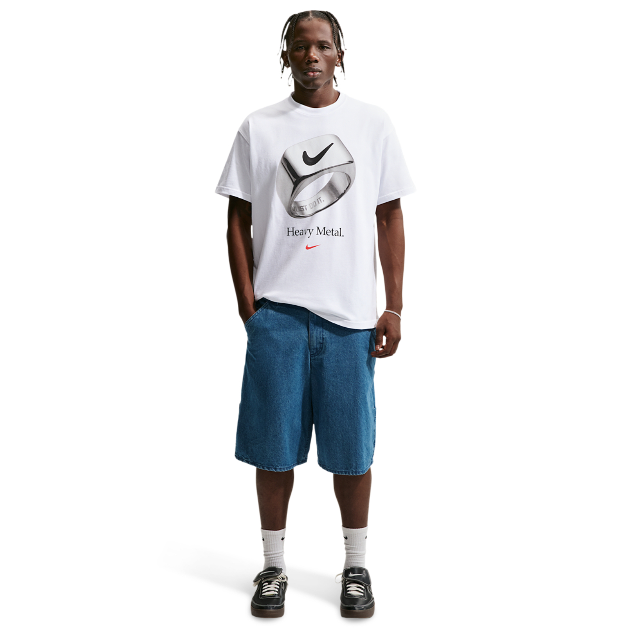 Nike NSW SS Max 90 Tee Hm Image 3 of 4. Tap to open photo gallery.