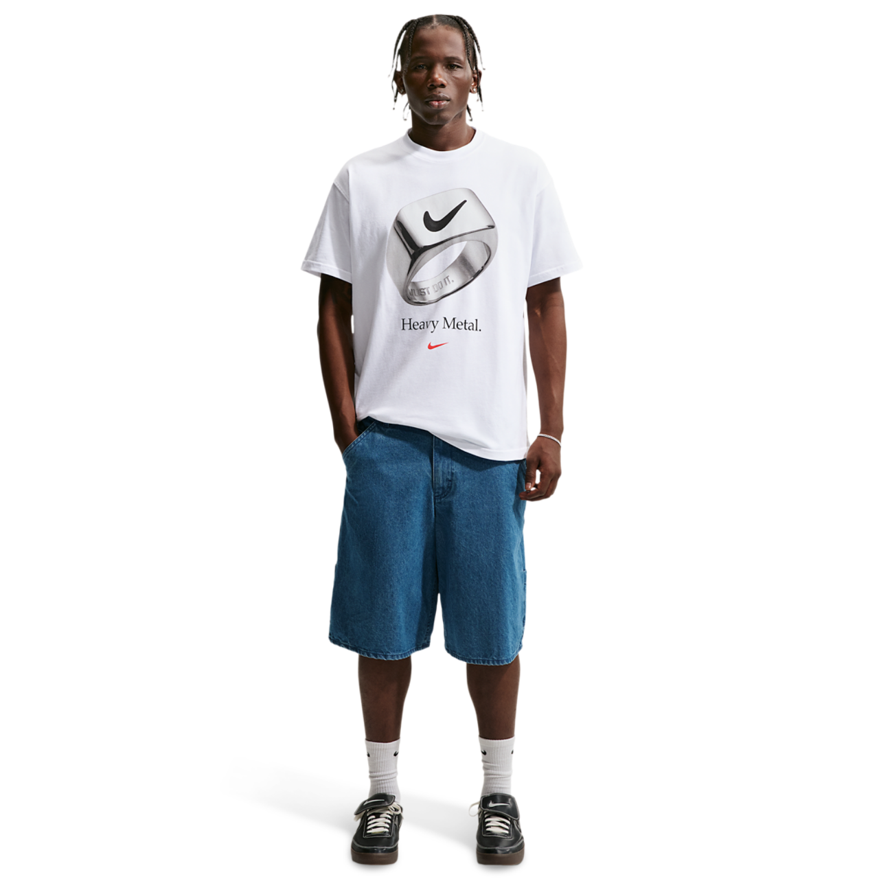 Nike NSW SS Max 90 Tee Hm Image 3 of 4. Tap to open photo gallery.