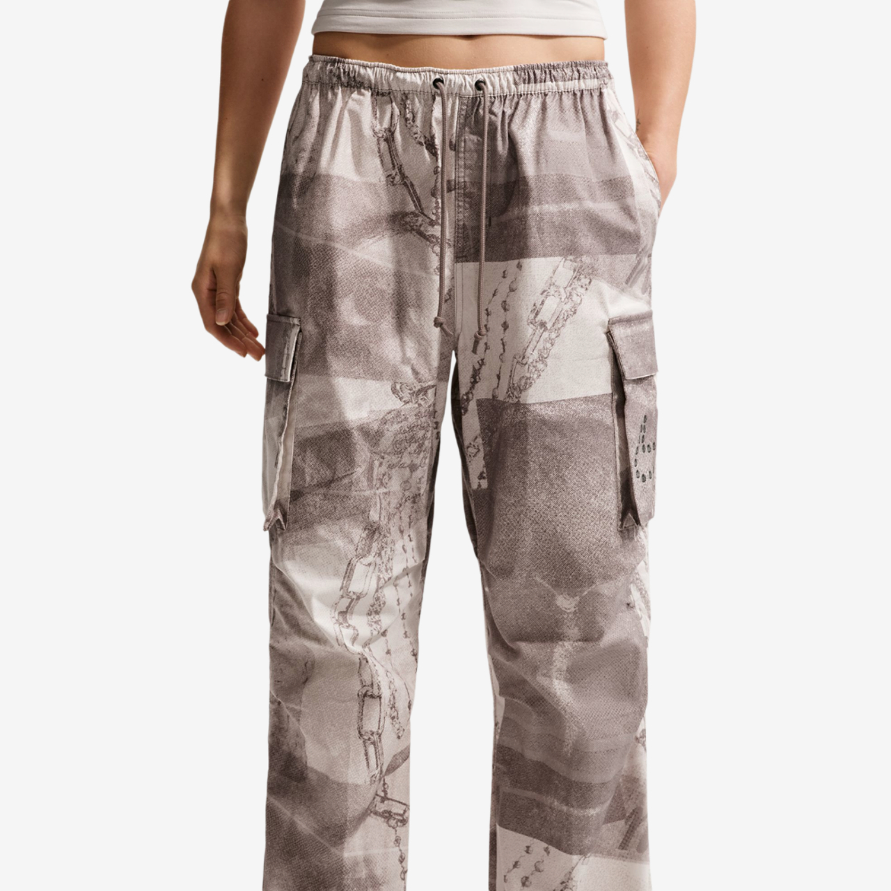 Nike NSW Camo Dance Cargo Pants Image 1 of 4. Tap to open photo gallery.
