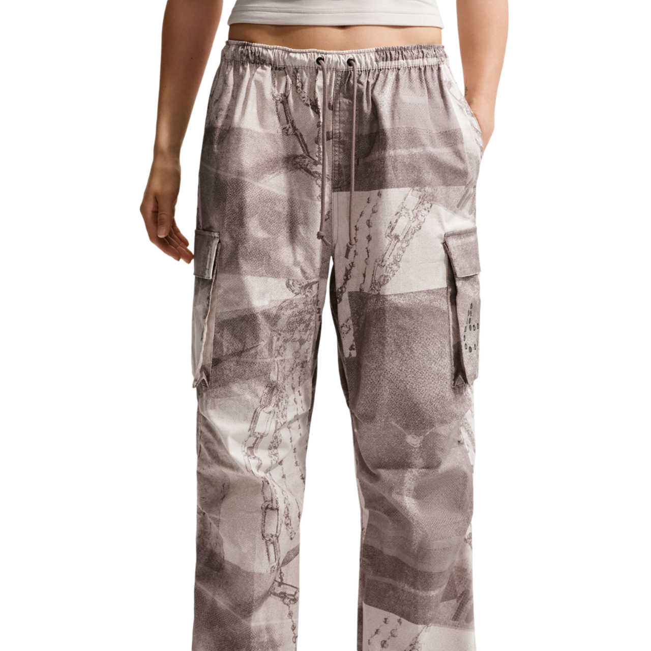 Nike NSW Camo Dance Cargo Pants Image 1 of 4. Tap to open photo gallery.