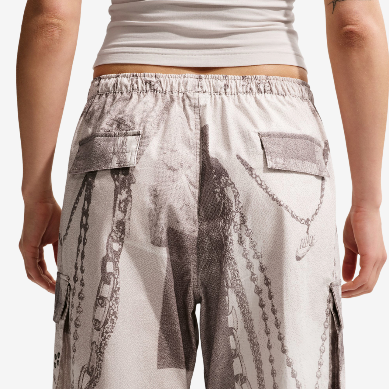 Nike NSW Camo Dance Cargo Pants Image 2 of 4. Tap to open photo gallery.