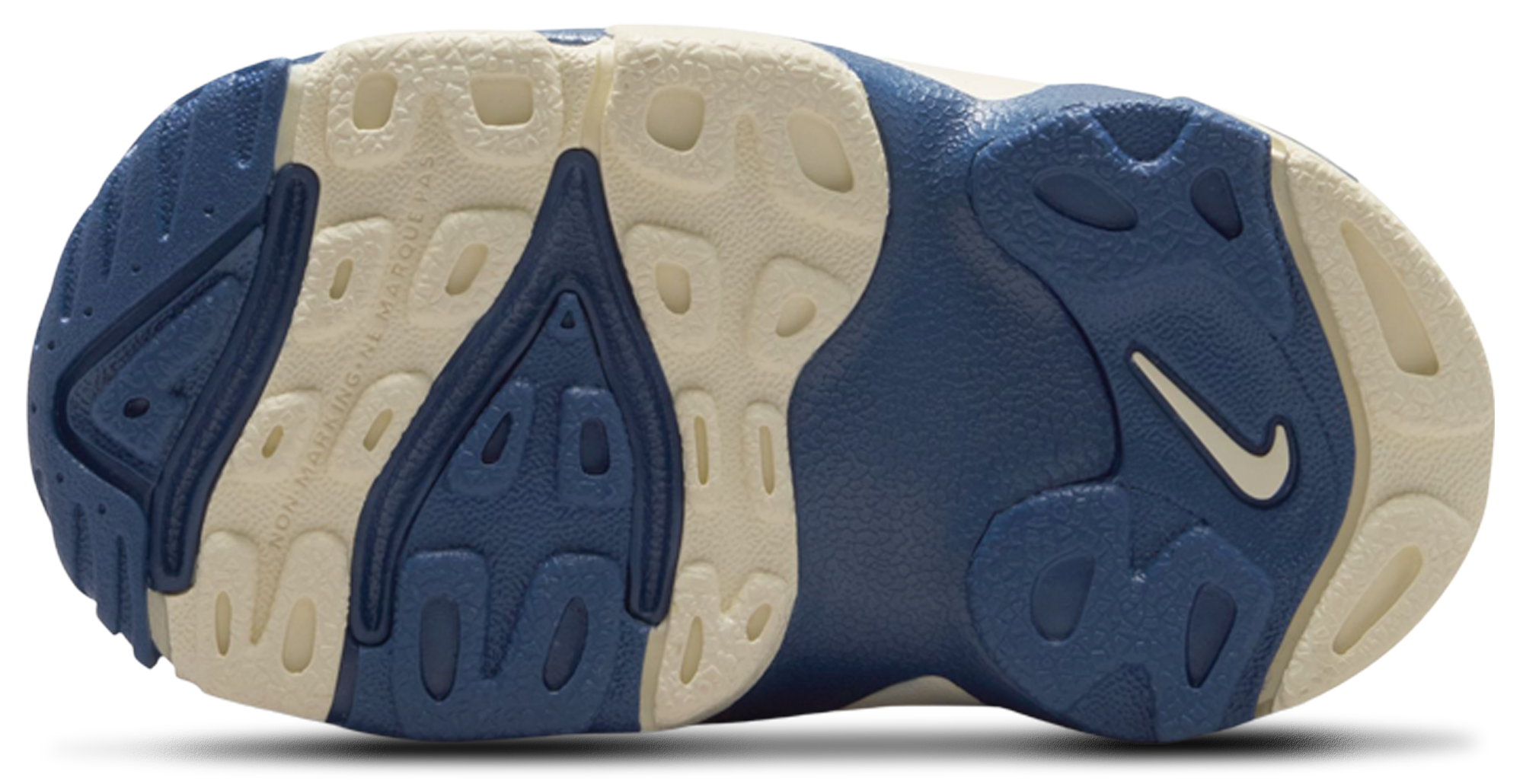 Nike Air Diamond Turf II 童款 - Sail/Mystic Navy/Blue Grey - Image 5