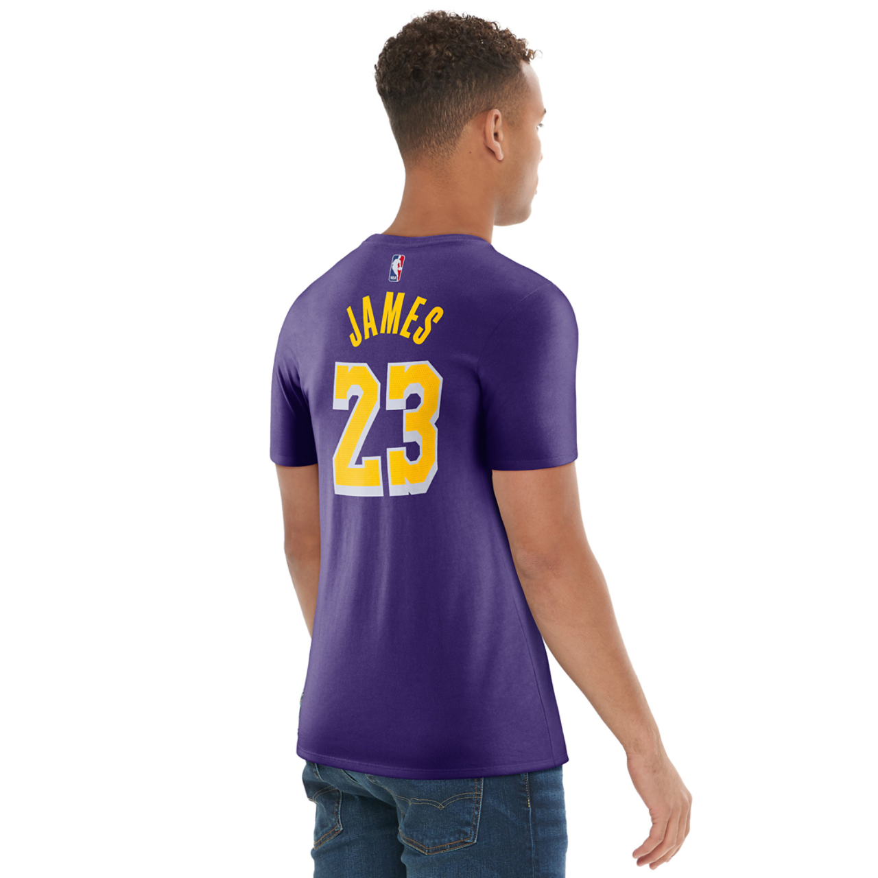 Nike NBA Player Name & Number DFCT T-Shirt Image 3 of 4. Tap to open photo gallery.