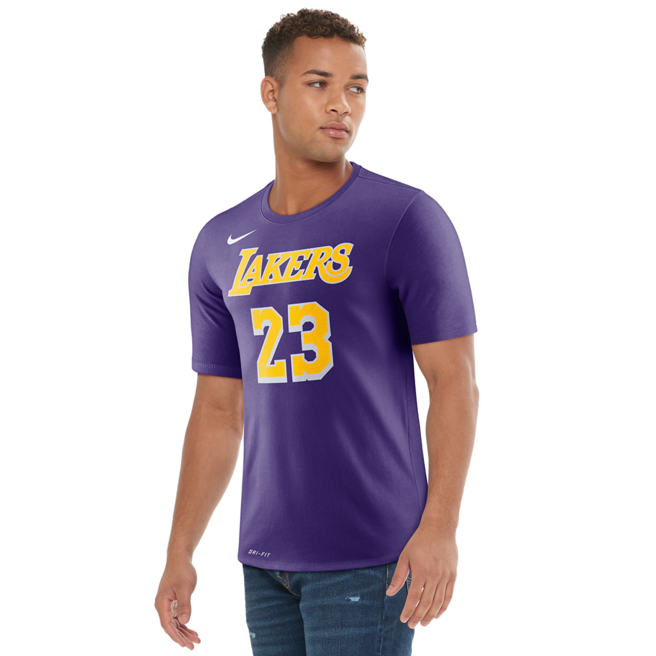 Nike NBA Player Name & Number DFCT T-Shirt Image 4 of 4. Tap to open photo gallery.