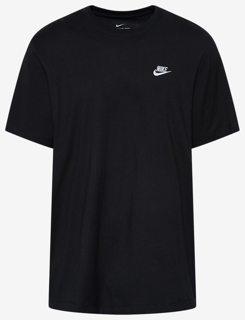 Nike NSW Club Short Sleeve T-Shirt Image 2 of 5. Tap to open photo gallery.