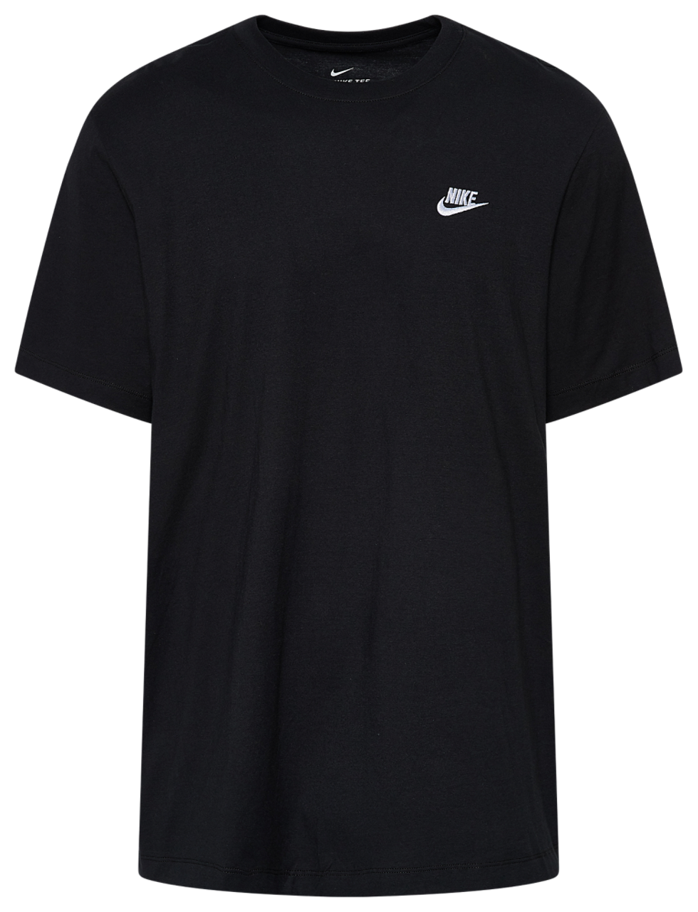 Nike NSW Club Short Sleeve T-Shirt Image 2 of 5. Tap to open photo gallery.