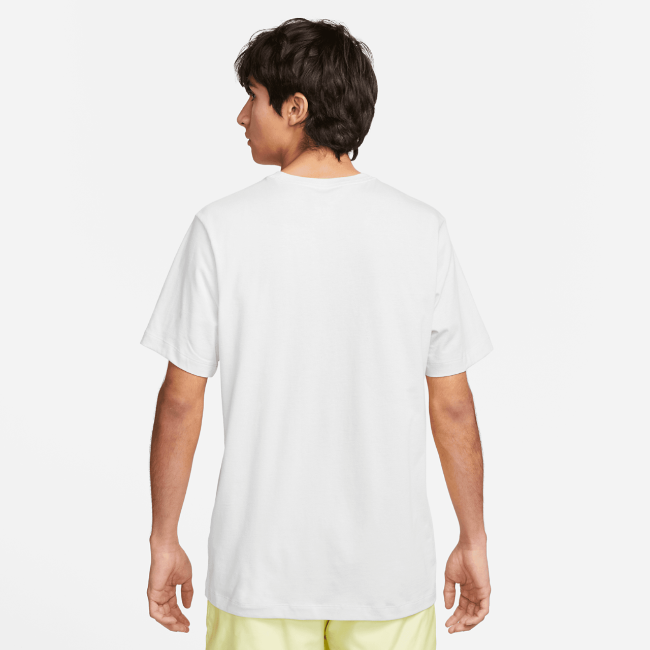 Nike NSW Club Short Sleeve T-Shirt Image 2 of 5. Tap to open photo gallery.