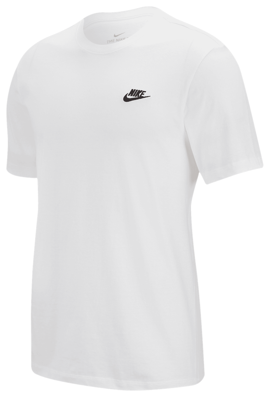 Nike NSW Club Short Sleeve T-Shirt Image 4 of 5. Tap to open photo gallery.