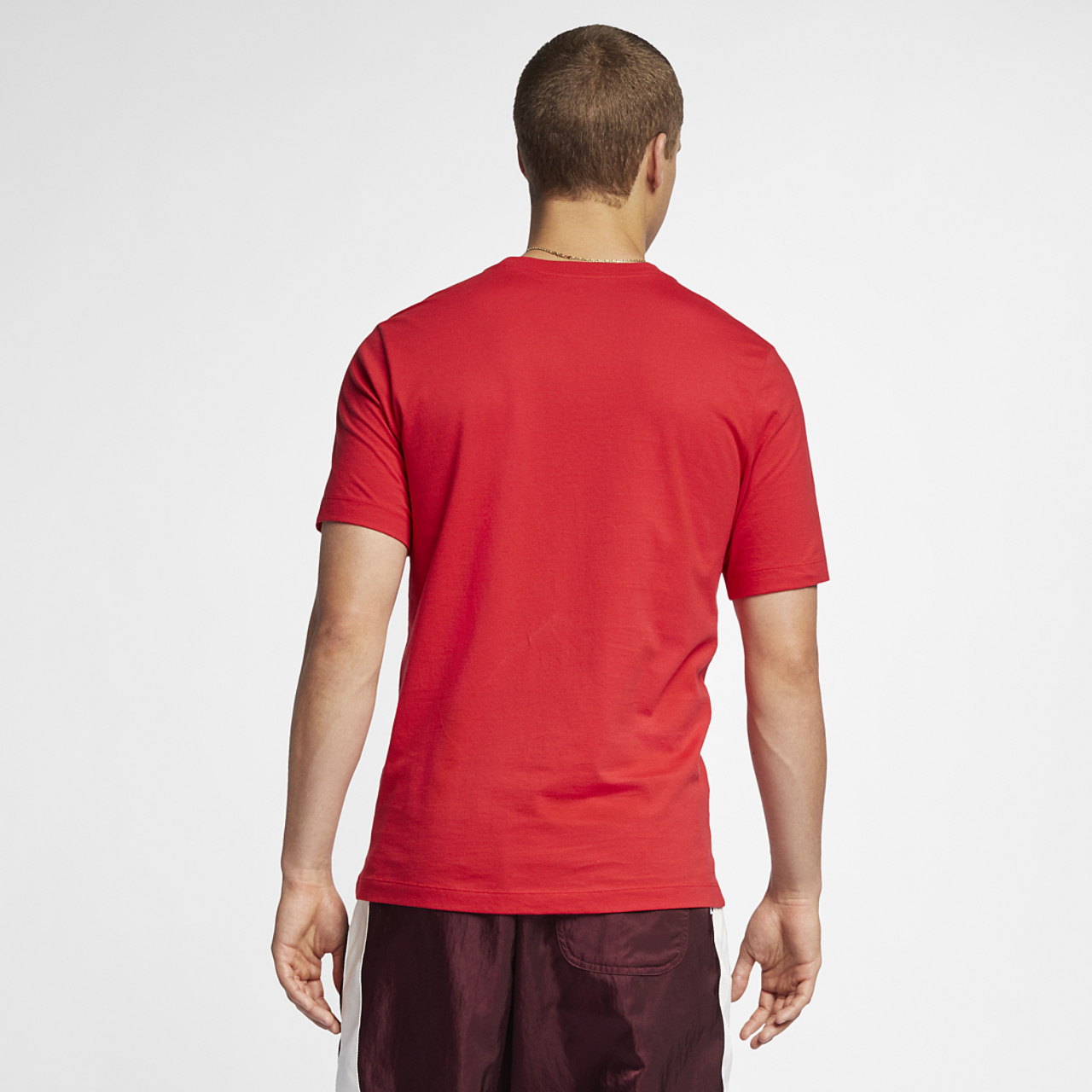 Nike NSW Club Short Sleeve T-Shirt Image 2 of 2. Tap to open photo gallery.