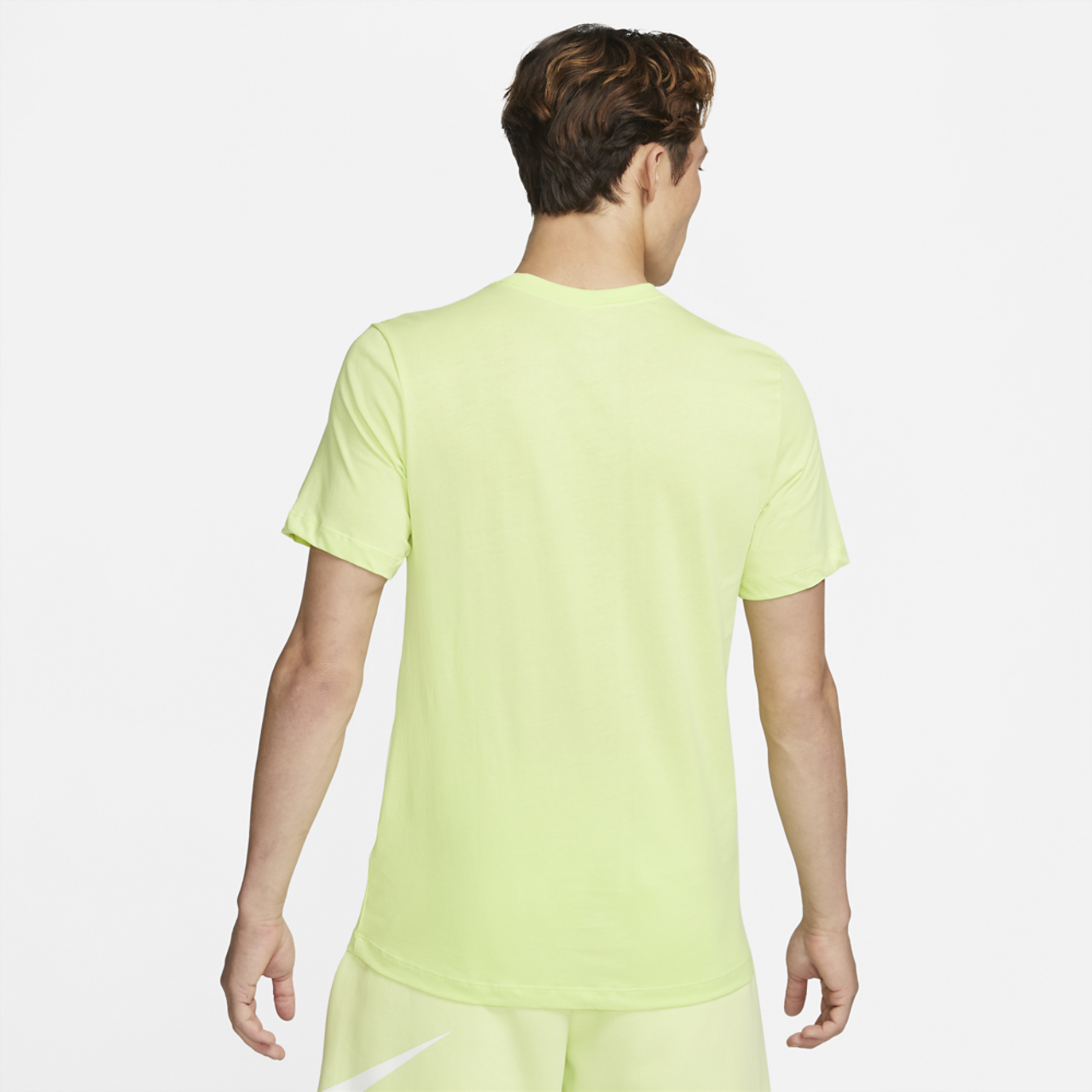 Nike NSW Club Short Sleeve T-Shirt Image 3 of 3. Tap to open photo gallery.