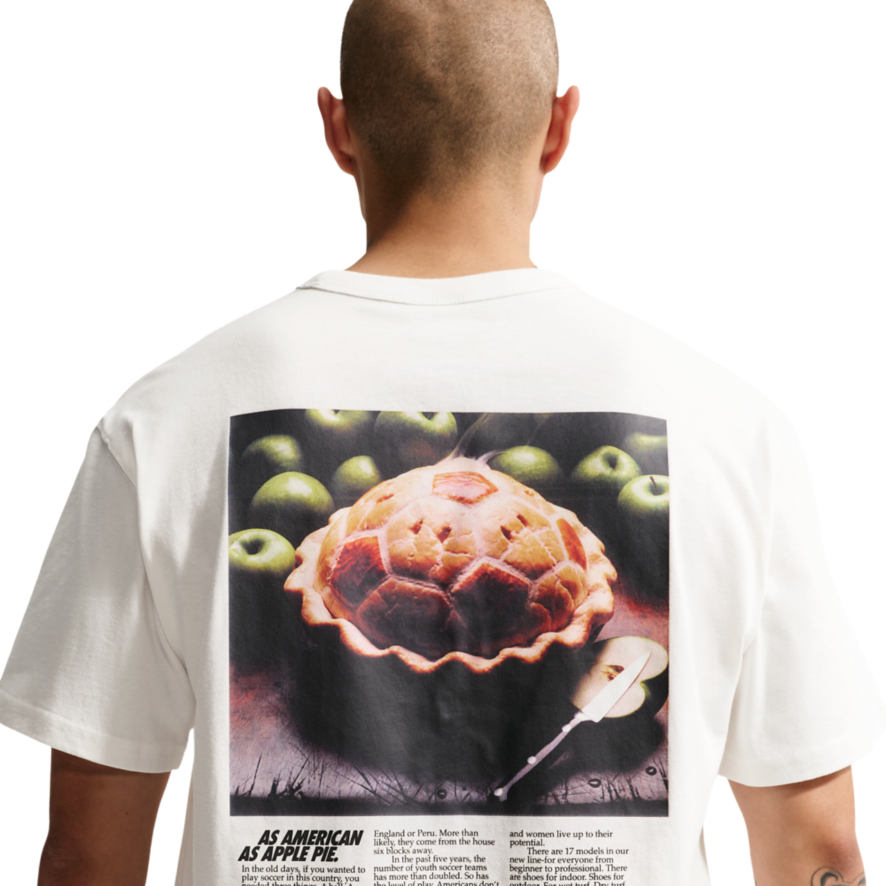 Nike NSW American Pie Loose Tee Image 2 of 4. Tap to open photo gallery.