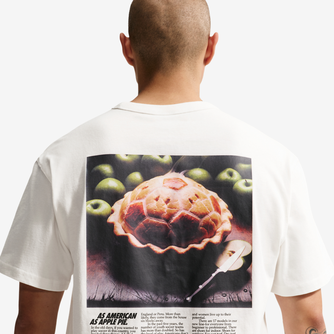 Nike NSW American Pie Loose Tee Image 2 of 4. Tap to open photo gallery.