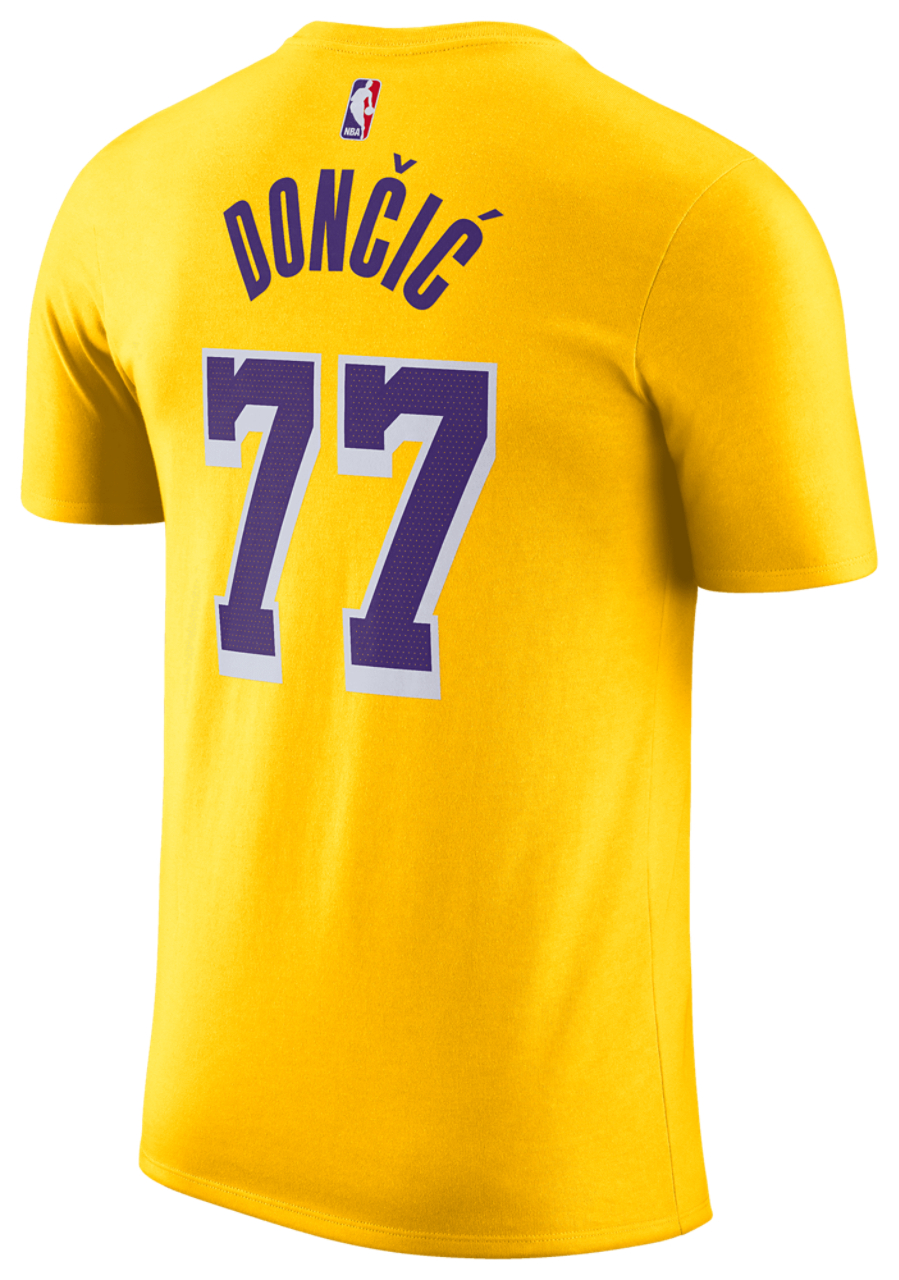 Nike Lakers Name & Number T-Shirt Image 1 of 2. Tap to open photo gallery.