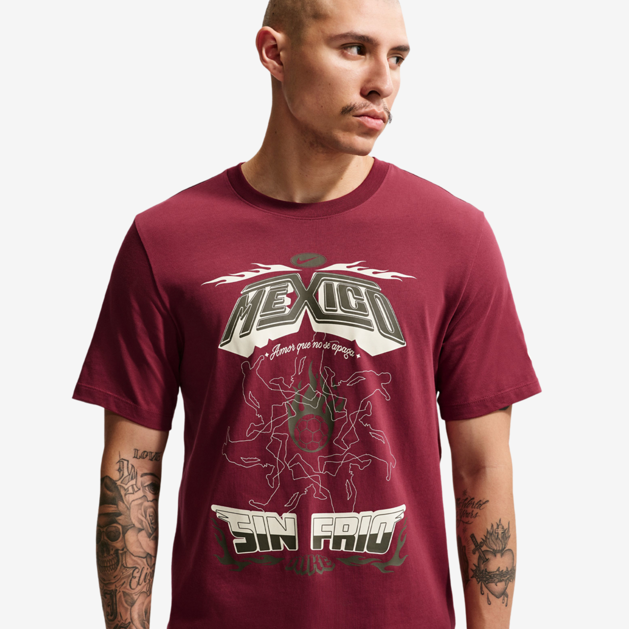 Nike Mexico APLA Football NSW T-Shirt Image 1 of 2. Tap to open photo gallery.