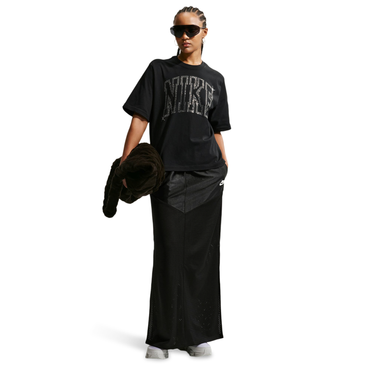 Nike NSW Classic Boxy ST7 Bling T-Shirt - Women's | Foot Locker