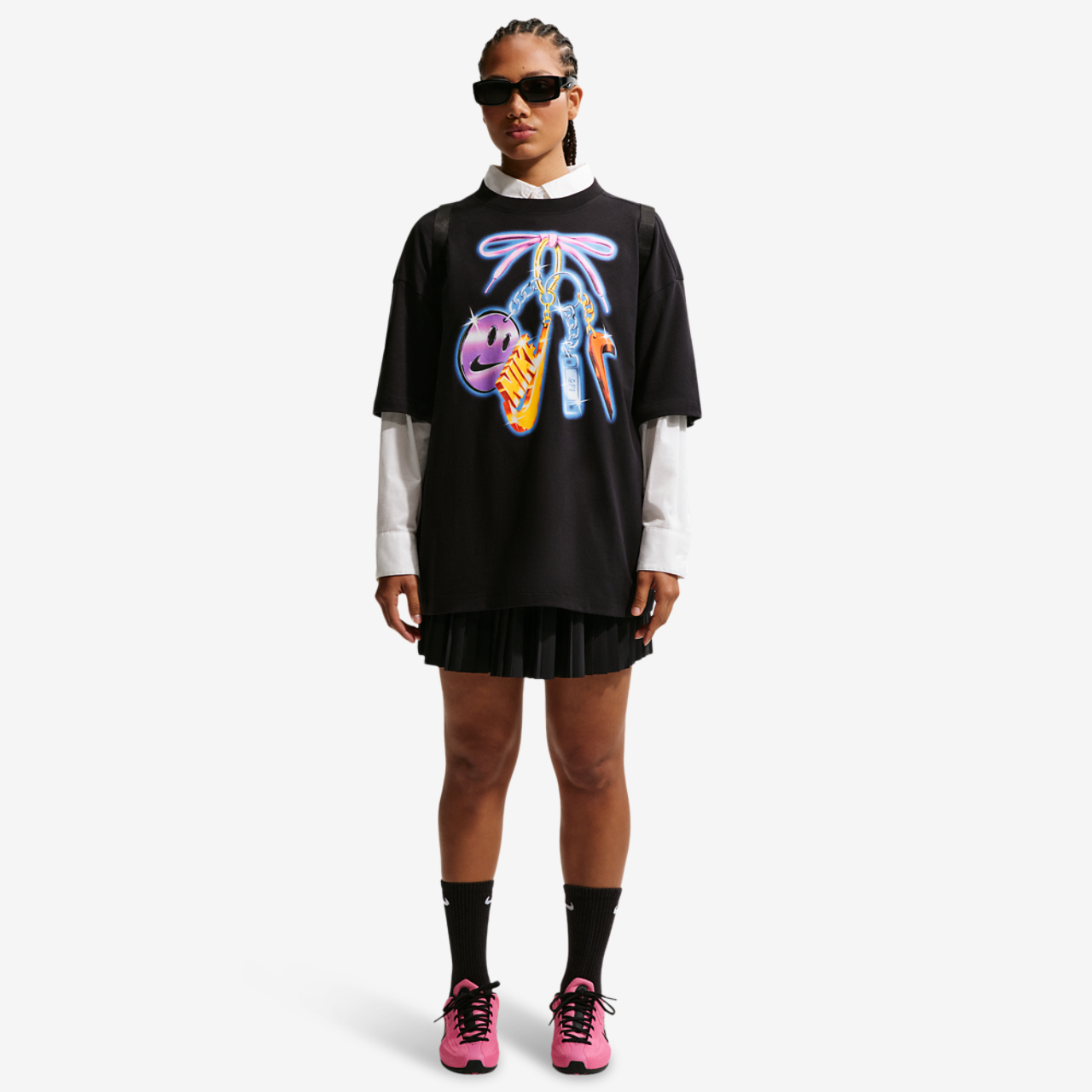 Nike NSW Classic Oversize Tee Image 3 of 4. Tap to open photo gallery.